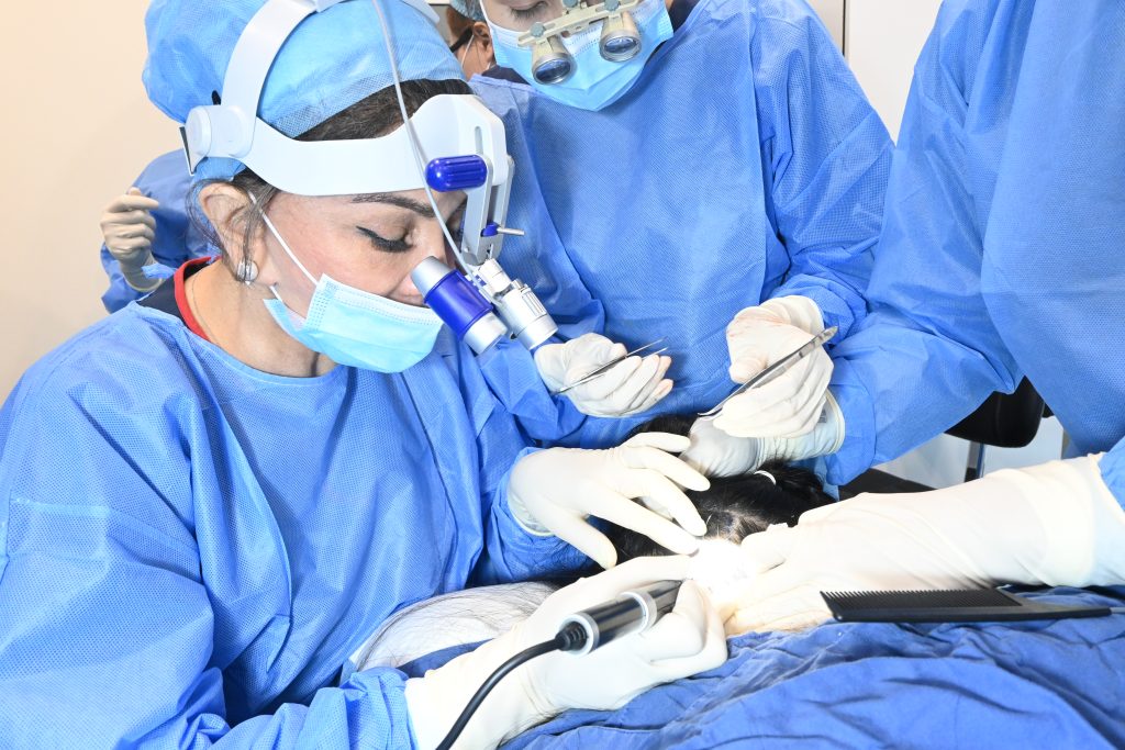 iGraft long hair transplant procedure